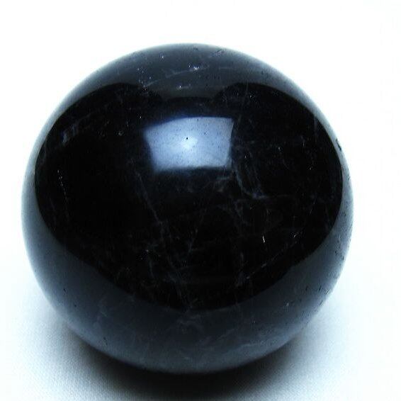 モリオン 黒水晶 丸玉 60mm 一点物 151-9543