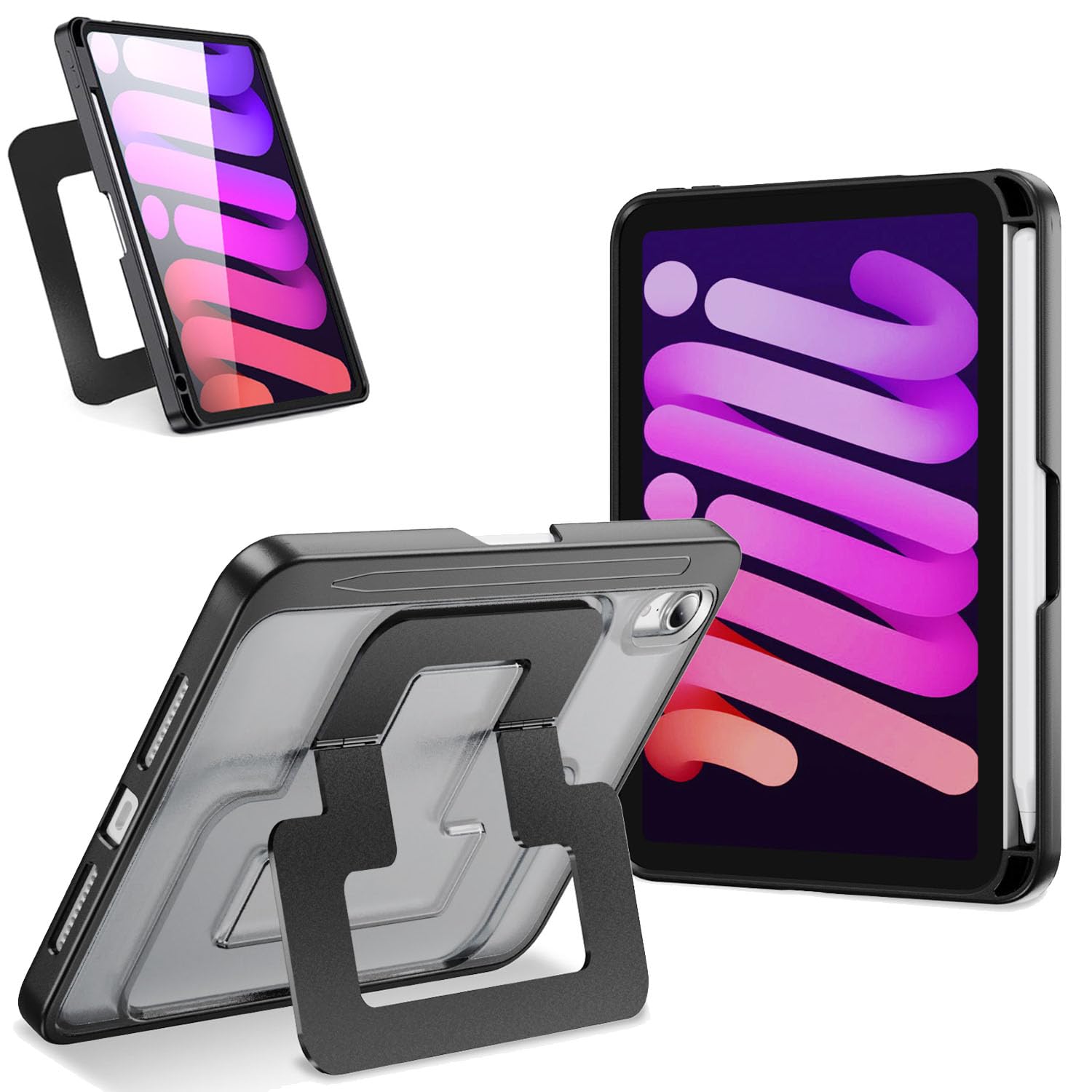 iPad mini7 ケース(A17 Pro 2024対応)iPad mini 第7世代/第6世代(2024/2021モデル)専用カバー