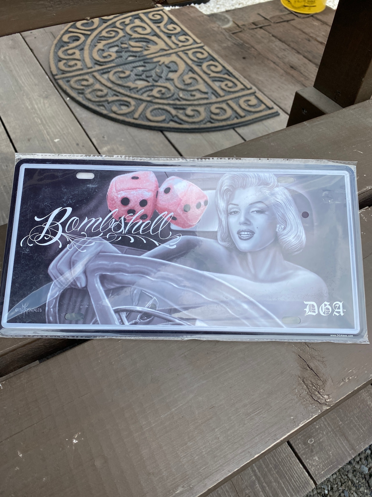 DGA ナンバープレート