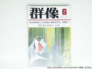 （雑誌）群像　1982年6月号　群像新人文学賞　『うさぎ』池田基津夫　『コスモスの知慧』加藤弘一　/　　　[39467][並]