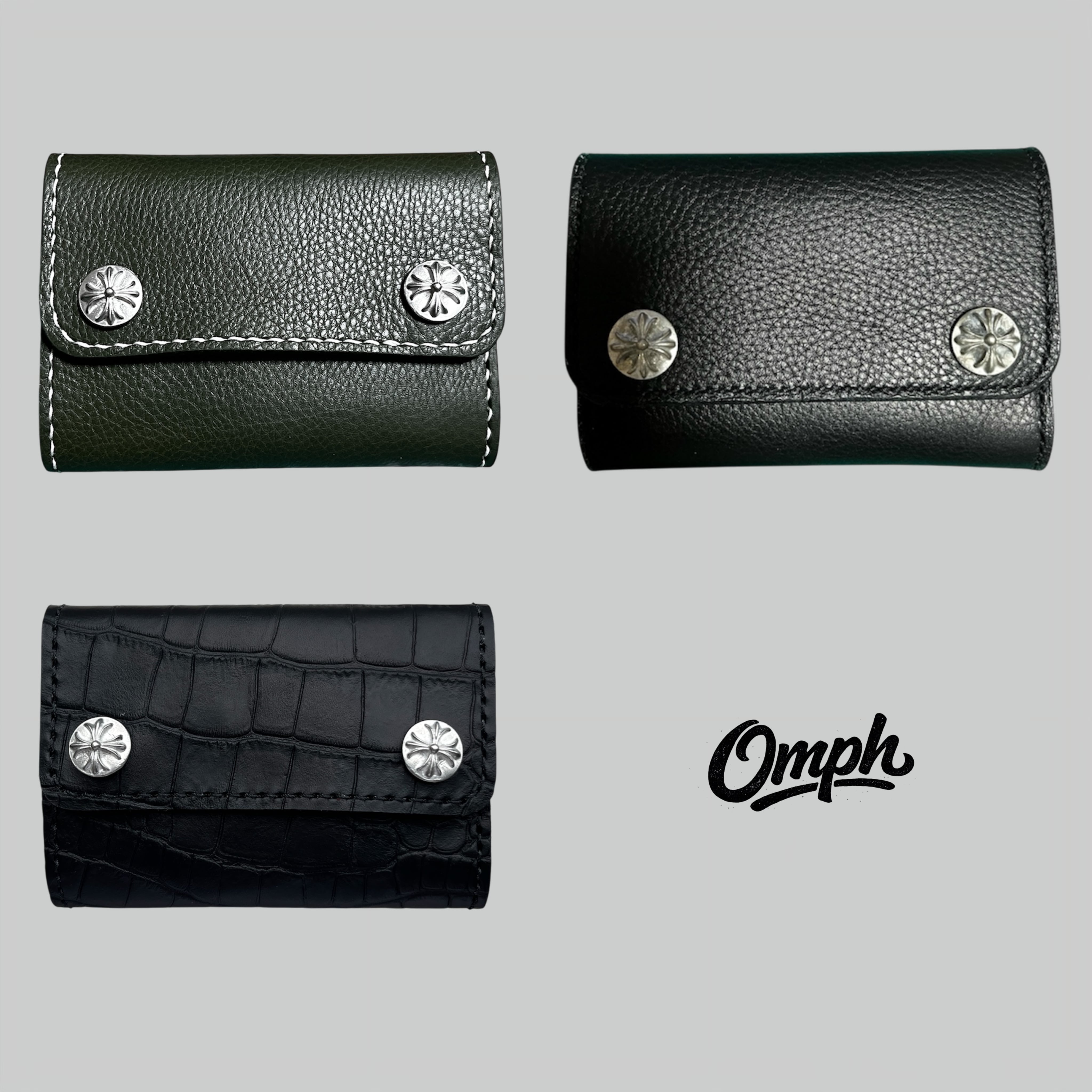 【Omph】レザーウォレット f8ec1da67991a19495384df310622b