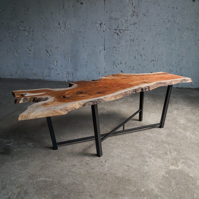 ＜送無＞ 欅のローテーブル 大きめです