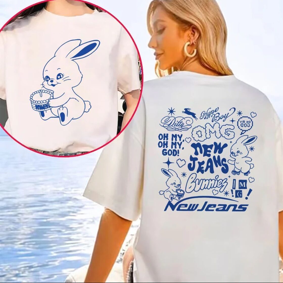 NewJeans 半袖 Tシャツ 新品 うさぎ メンズ ニュージーンズ | Pay ID