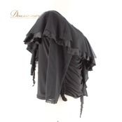 社交ダンス 衣装 スタンダード トップス レッスンウェア レディース Roger 黒 レース 長袖 ブラック系 無地 フォーマル 練習着 上品 オシャレ 高級感 着心地抜群 ストレッチ 大人 女性用 首元デザイン ルーズフィット 落ち着いた色合い ダンス用 トップス 半袖 結婚式 披露宴 パーティー プロ用 トレーニング 設計 シンプル スタイリッシュ ビジネスカジュアル 仕立て上げ シーン多様