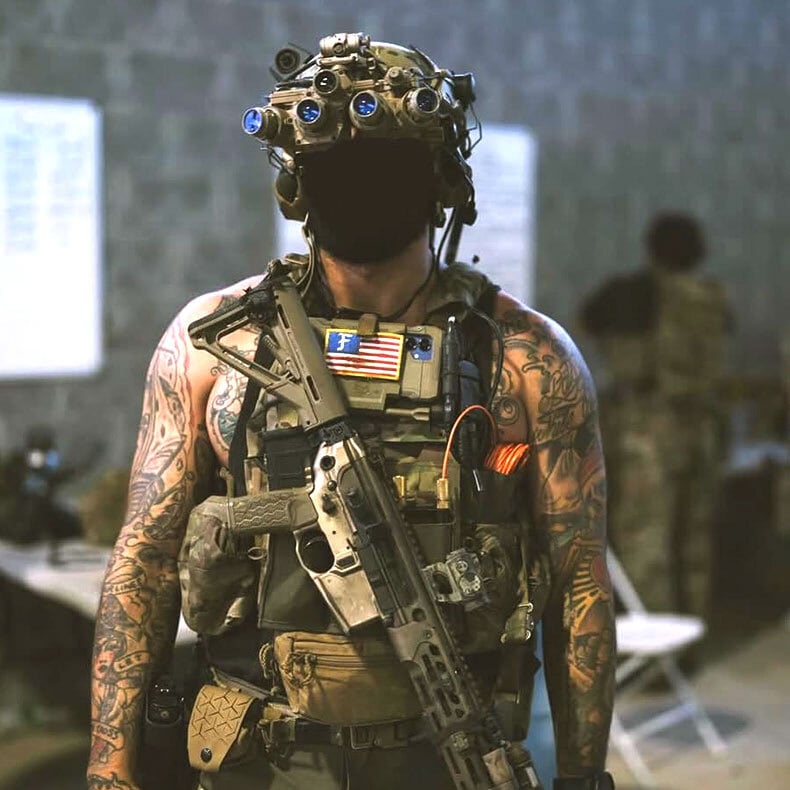 FORWARD OBSERVATIONS GROUP（FOG）F Flag Patch | GunPlay'sWorks