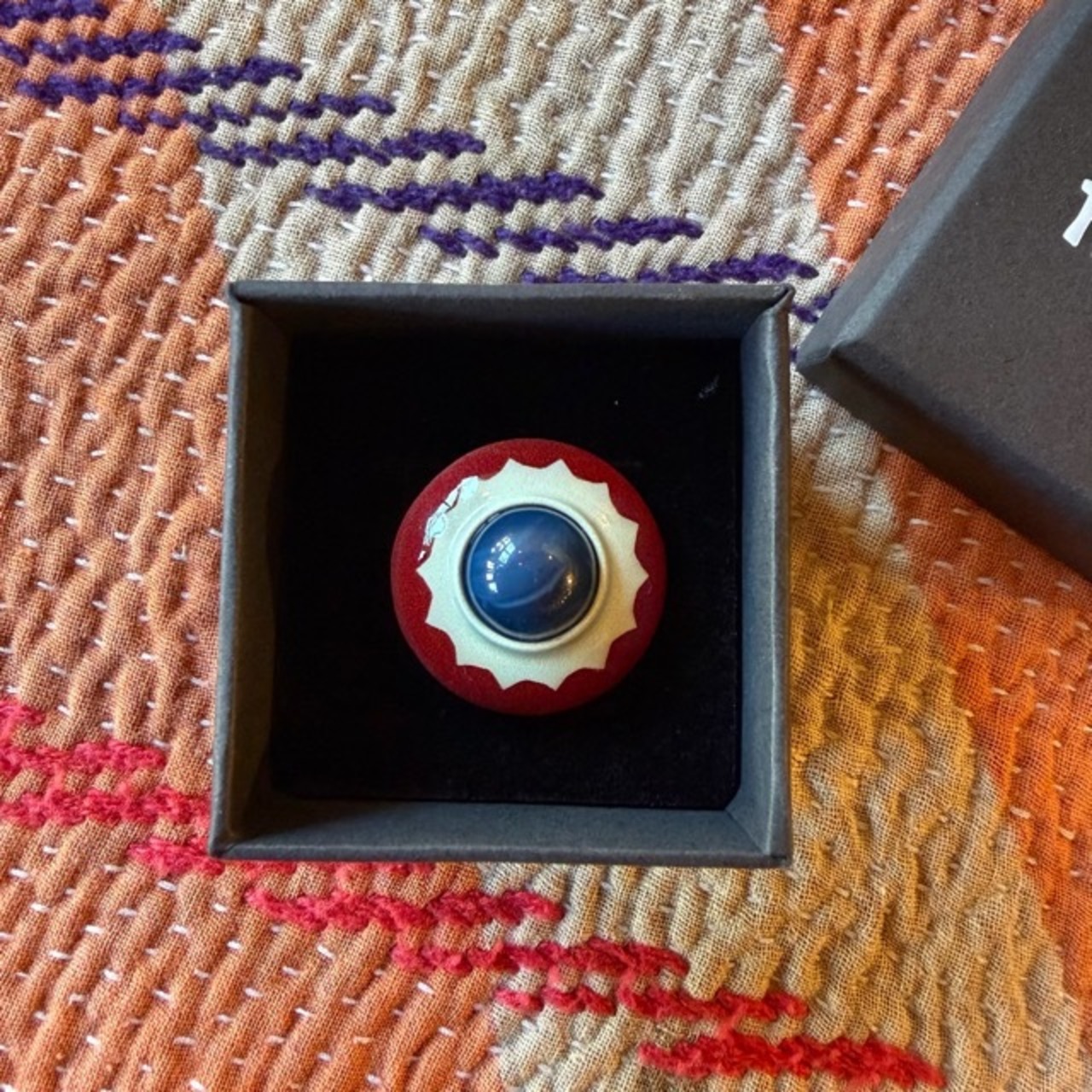 TOPANGA Jewelry  FOLK Art Ring Round　フォークアートリング　ラウンド　指輪　リング　フラワー　Ring　