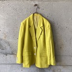 mustard colored jacket
