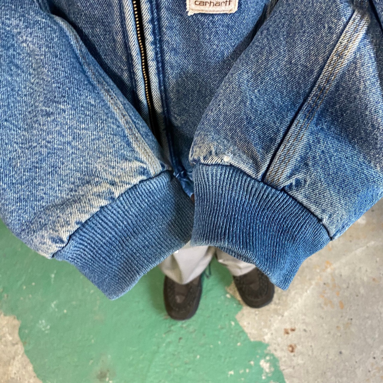 90年代 ビンテージ Carhartt カーハート デニム アクティブジャケット 