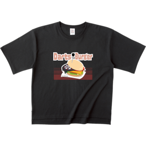 Darts Burger マックスウェイトオーバーTシャツ