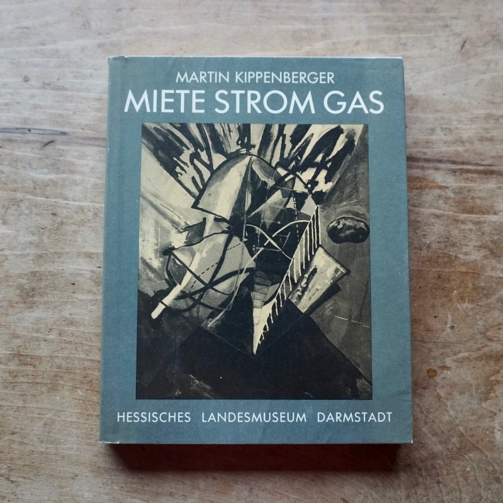 【絶版洋古書・訳あり】マルティン・キッペンベルガー　 Martin Kippenberger. Miete Strom Gas Hessisches Landesmuseum Darmstadt, (1986)  [310195048]