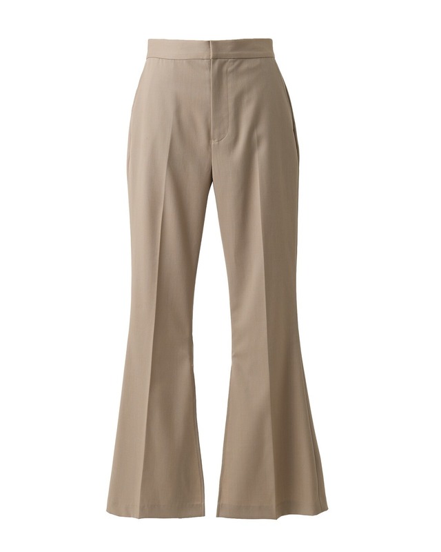 フレアパンツ Theo　ベージュ