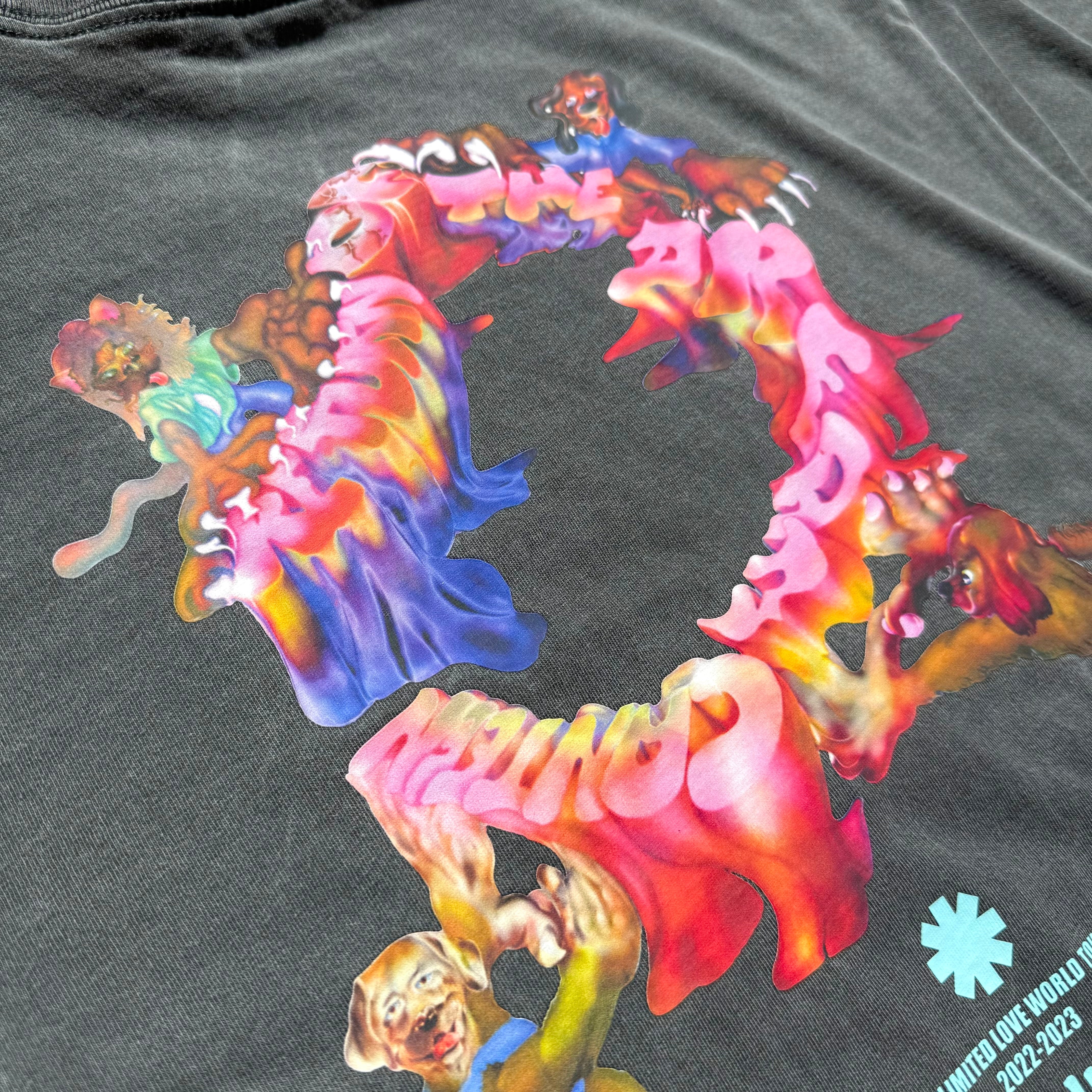 USED “RED HOT CHILI PEPPERS” 2022-2023 WORLD TOUR T-Shirt M