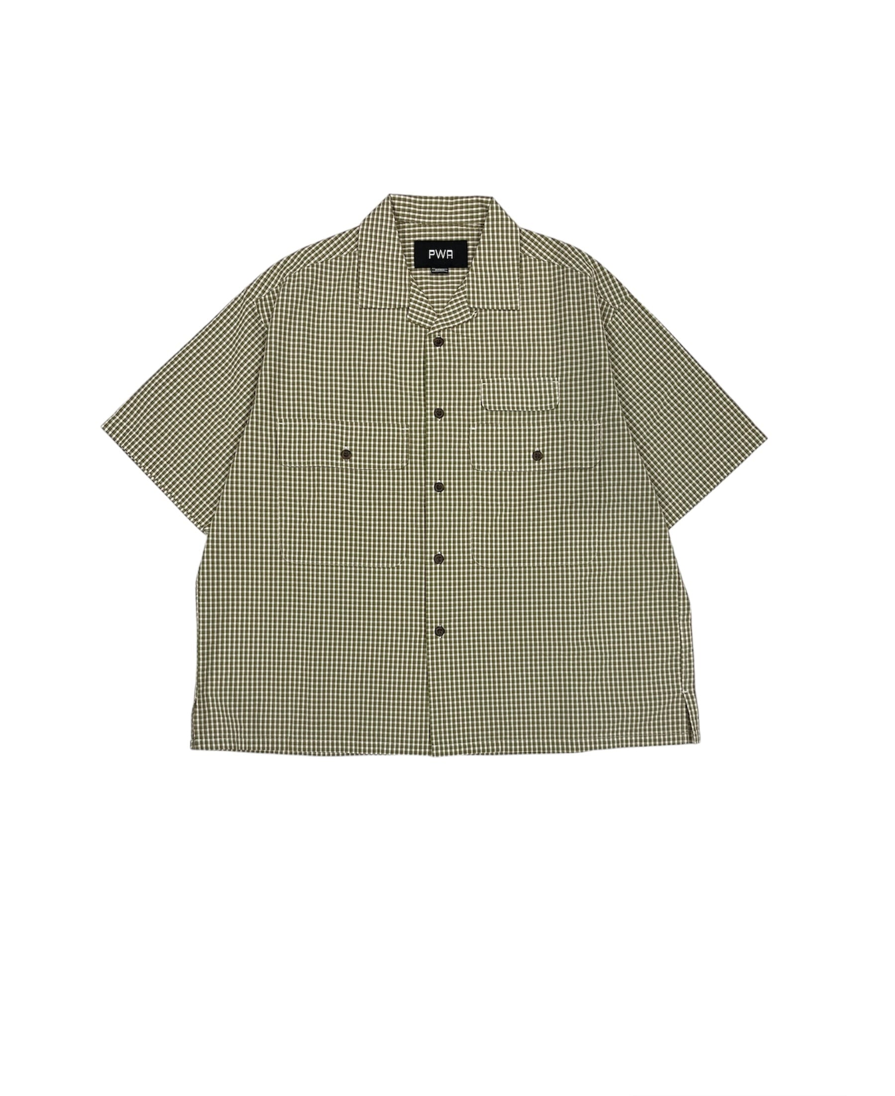 PWA】 MINI SUCKER S/S SHIRT - GREEN | standlobby