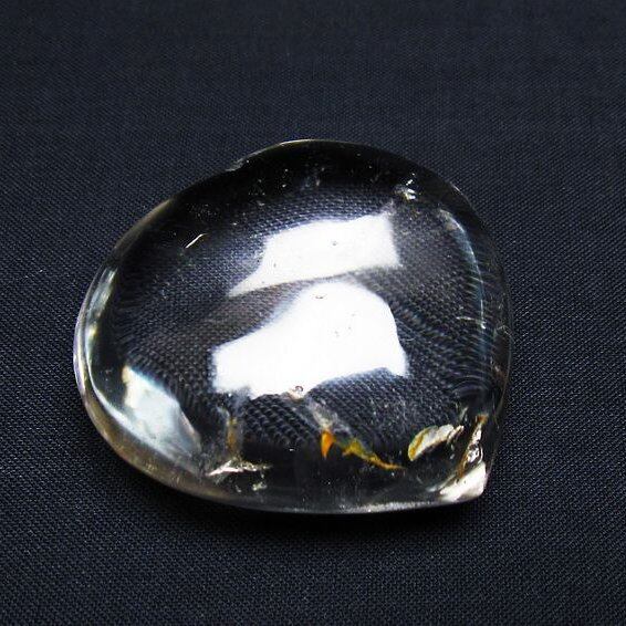 水晶 ハート置物 一点物 145-1594