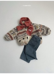〖取寄〗韓国子供服 / 26winter / minirobe / エディボアジップアップ / キッズ *S~XL*