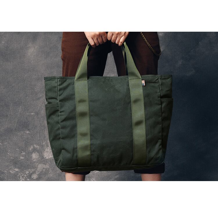 ★OLD OIL WAX CANVAS TOTE BAG　　　A0532