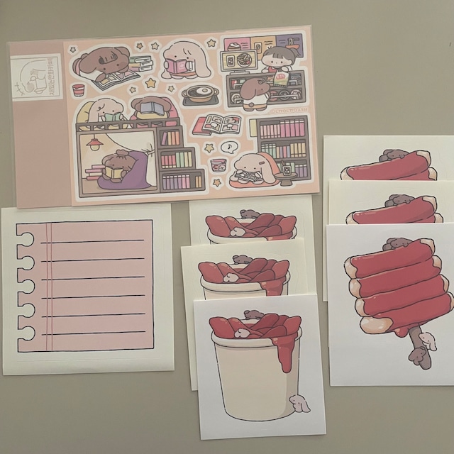 nyung nyung shop 〔sticker -그때우리들- 〕