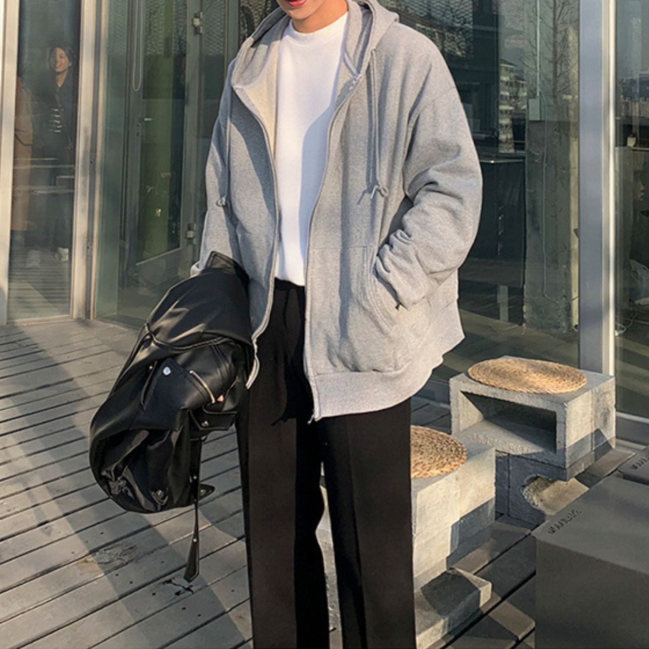 ベーシックシンプルパーカ　MT0080405