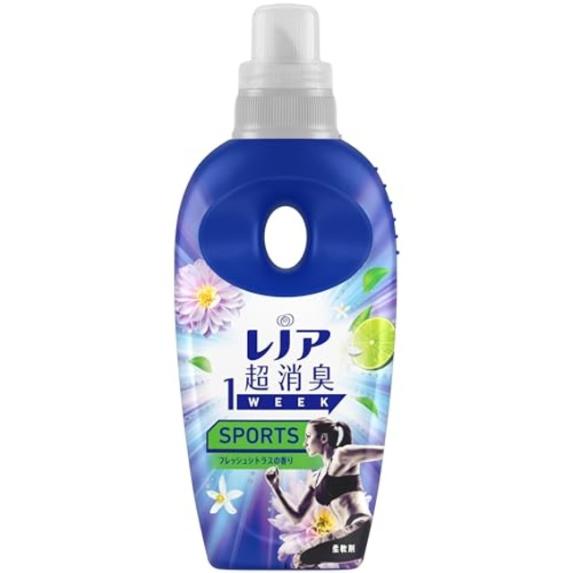 レノア 超消臭1WEEK 柔軟剤 SPORTS フレッシュシトラス 本体 530mL