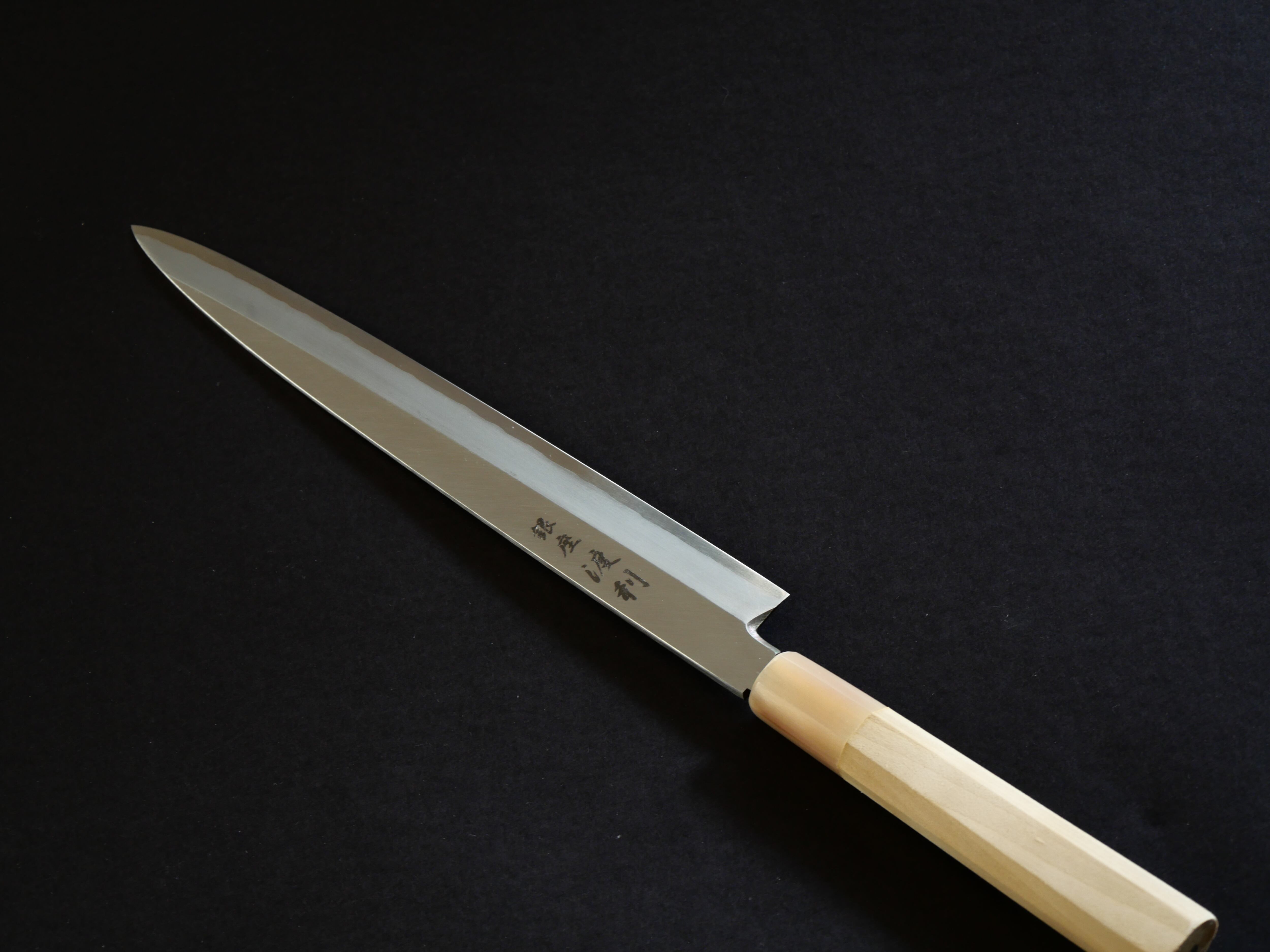 銀座渡利オリジナル 270mm 柳刃包丁 銀三鋼 本霞 Ginzawatari 銀座渡利オリジナル 270mm 柳刃包丁 銀三鋼 本霞 Ginzawatari