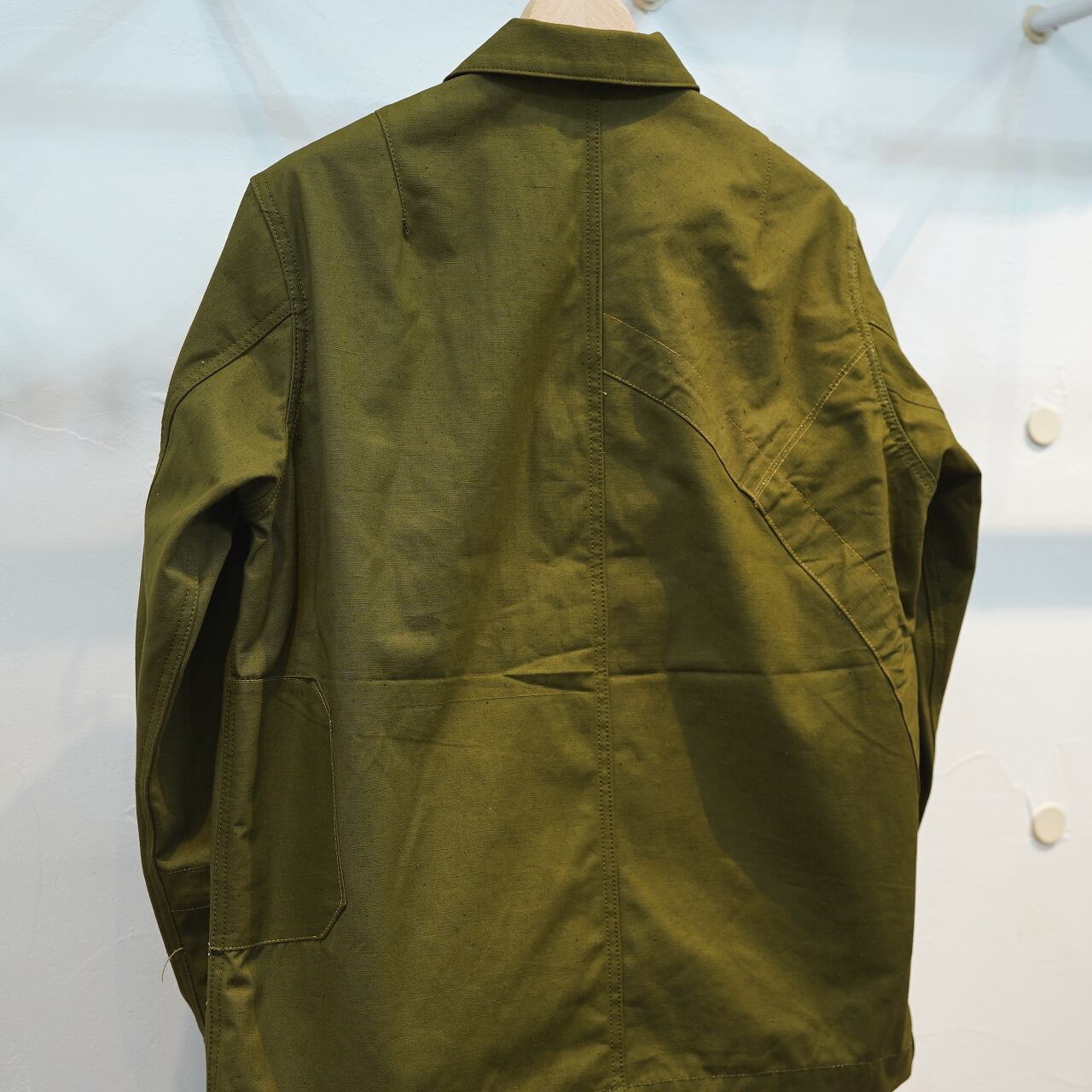 KUMASAN　オーダー KUON（クオン） ルーマニアミリタリーテント生地 カバーオール S