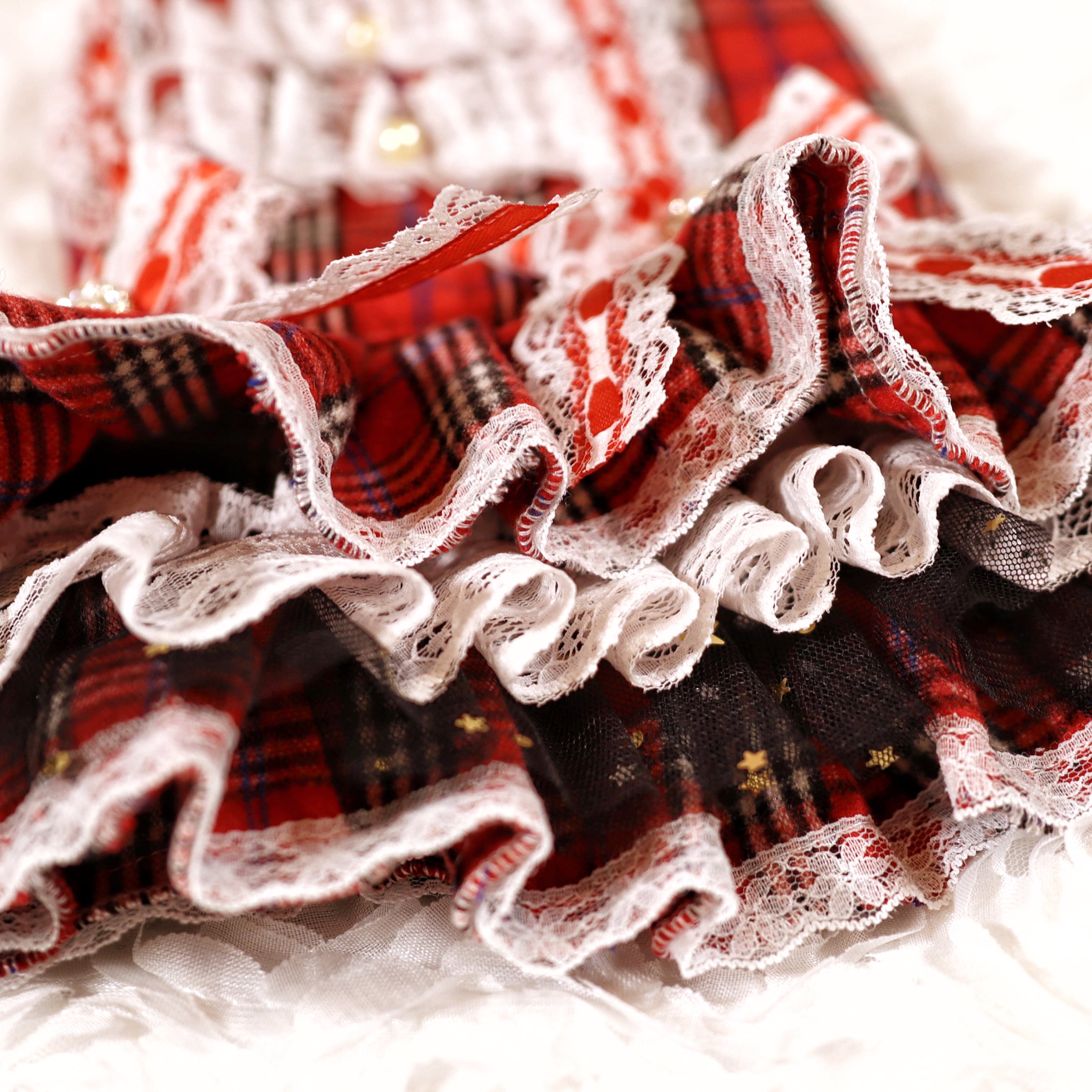 【送料無料】ストロベリーレースのふりふりつけ襟スタイ 送料無料】ストロベリーレースのふりふりつけ襟スタイ 楽天市場】つけ