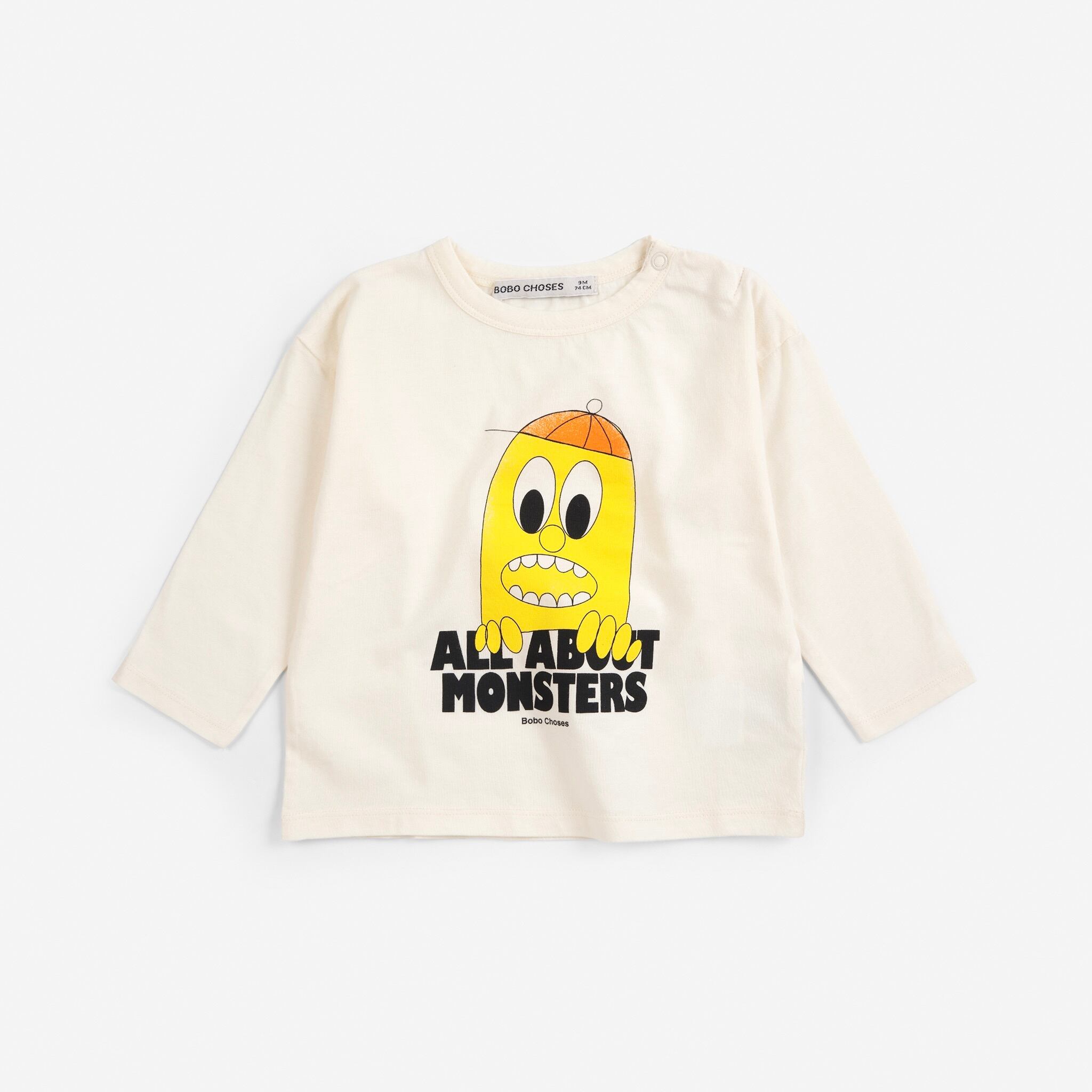 《BOBO CHOSES 2026AW》Bigtooth Lemon T-shirt / baby
