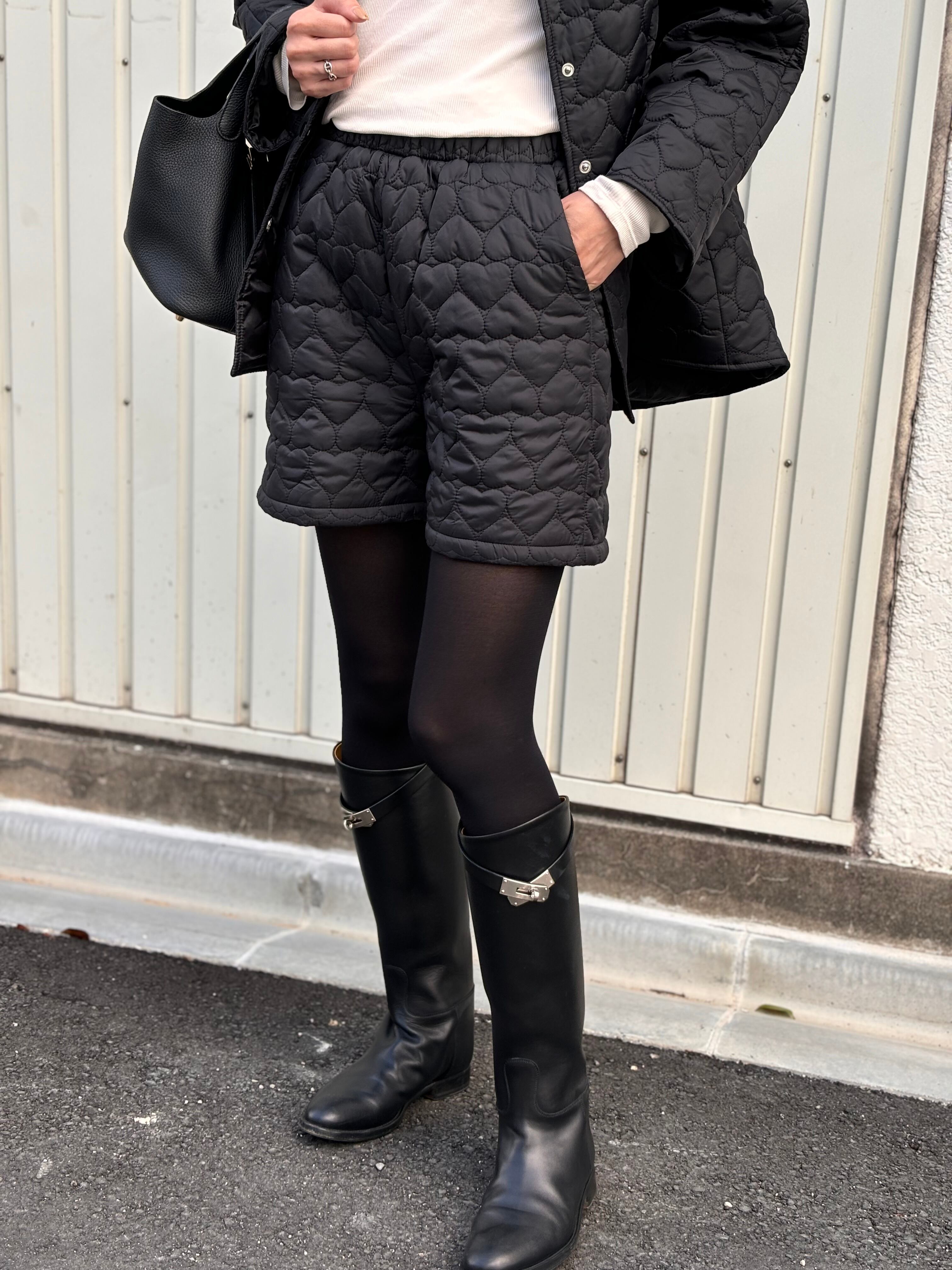 ◇即納◇ハートキルティングショートパンツ（ご注文から1-4営業日でお