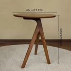 サイドテーブル コーヒーテーブル ヴィンテージスタイル 小型 丸テーブル リビング 寝室