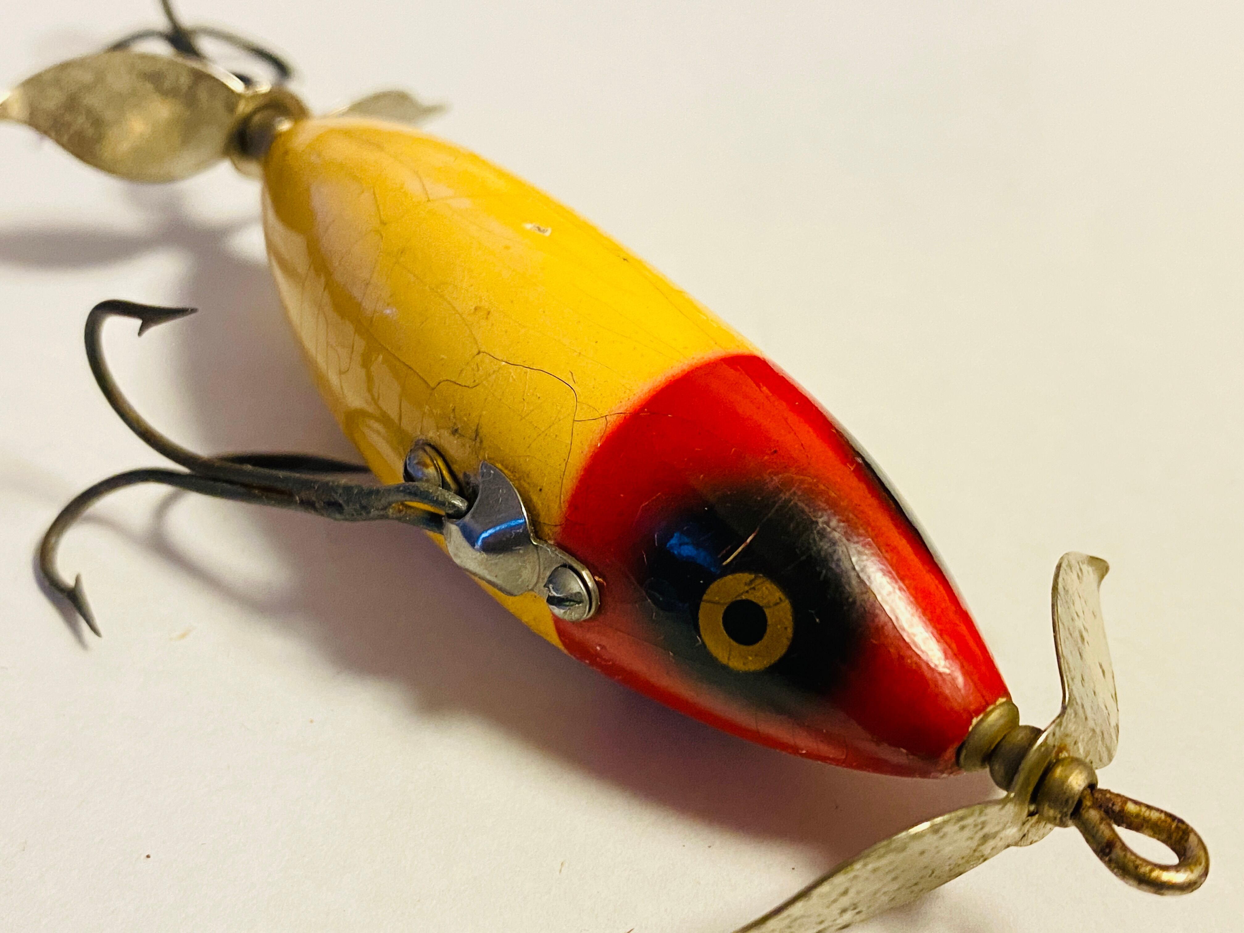 Heddon 140-S.O.S Wounded Minnow オールド 50s Heddon 『SOS Wounded Minnow #140』[7912] | Tackleshop GTA