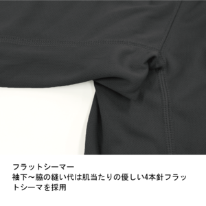 メンズ EVAEDGE ロングスリーブTシャツ（ネイビー）P821FLSM01