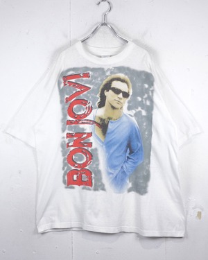 【Caka act2】90's “BON JOVI”Euro Tour Vintage T-Shirt
