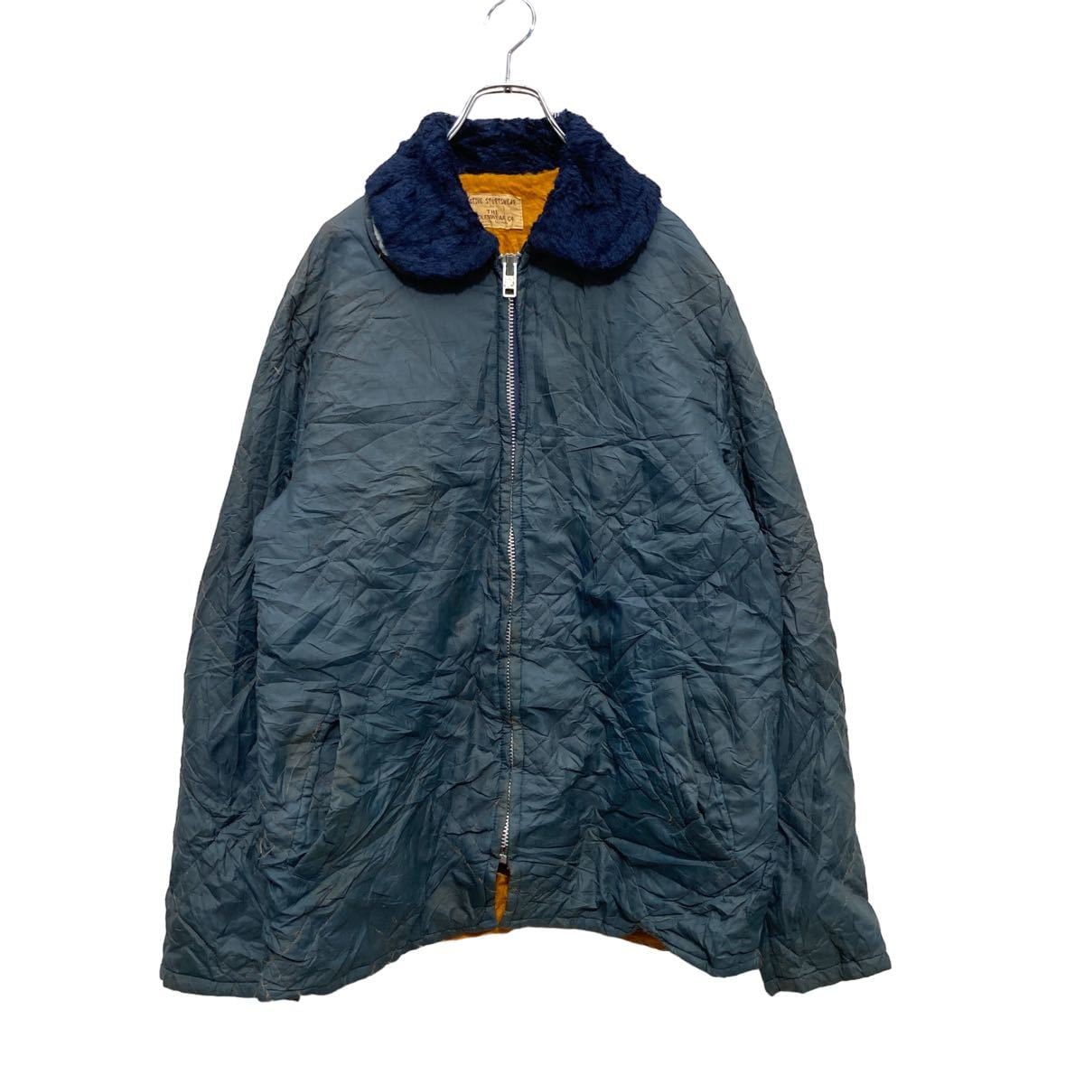 THE WOOLEN WEAR CO. キルティングナイロンジャケット XL位 IDEAL