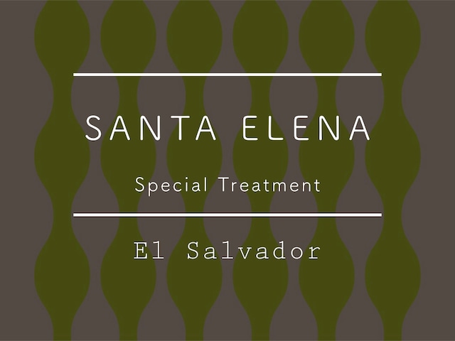 【200g】エルサルバドル / SANTA ELENA Special treatment