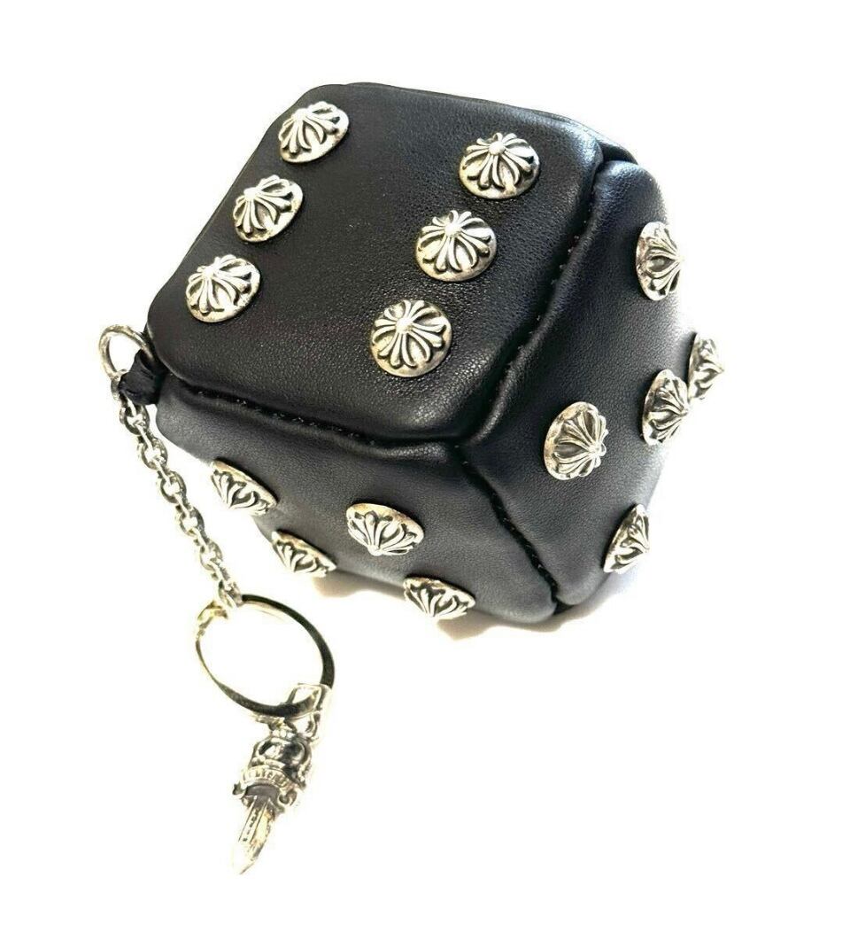 クロムハーツ レザーダイス キーリング キーホルダー | chromehearts