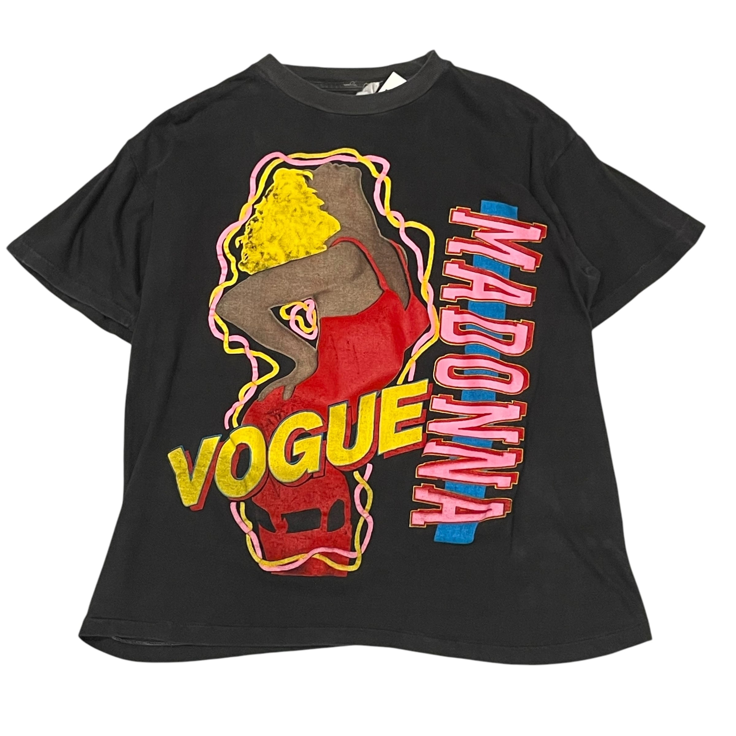 1990s MADONNA ”BLOND AMBITION TOUR“ parking lot T-shirt