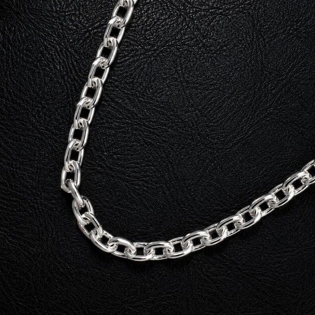 THEFT SILVER CHAIN NECKLACE 50㎝ 喜平/極太チェーンネックレス
