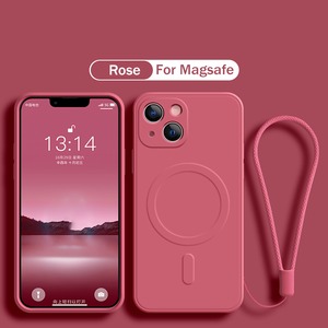 ◆iPhone16シリーズ 対応◆〔For iPhone〕Silicone Strap Cover For MagSafe / シリコン ストラップ カバー マグセーフ対応