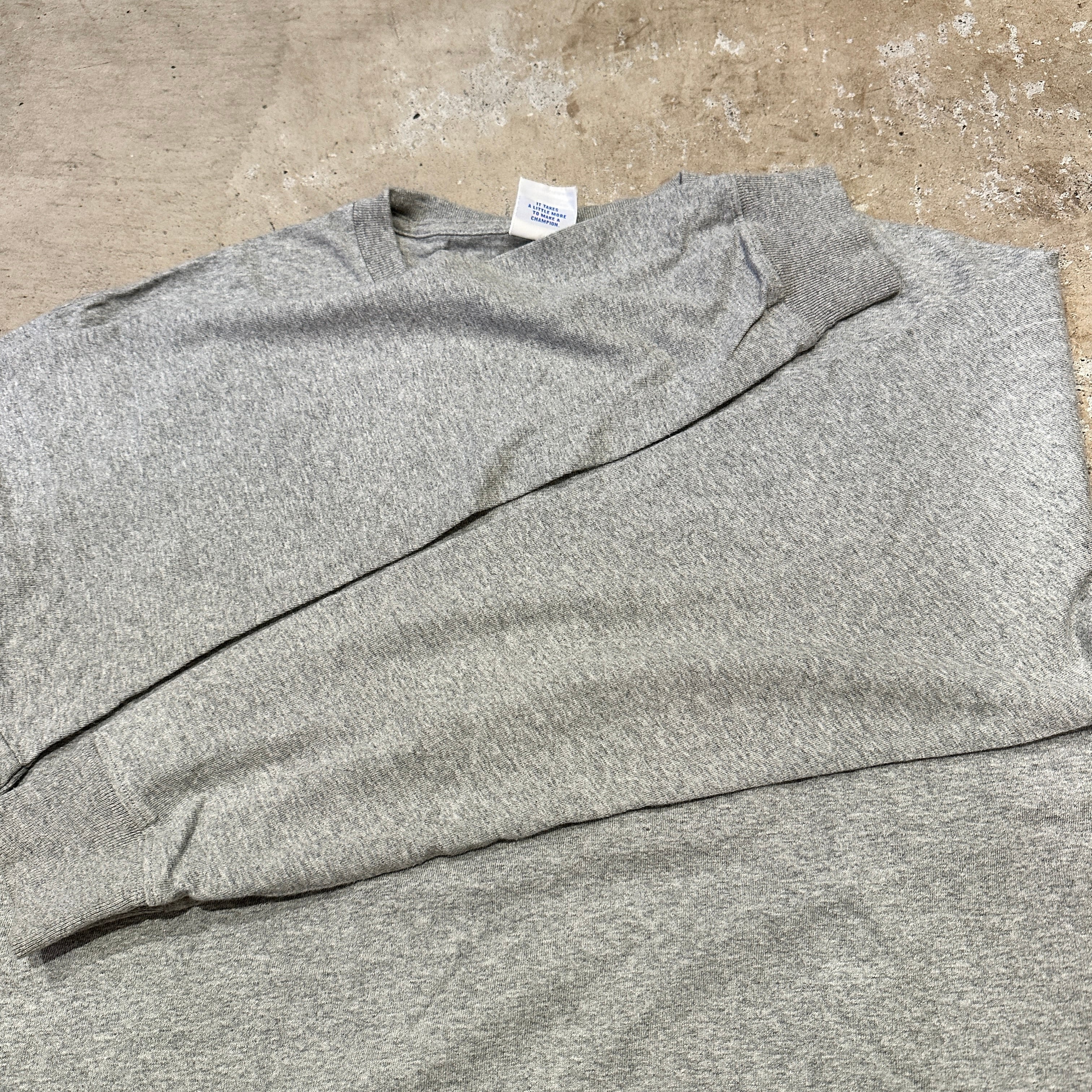 ⓃCHAMPION RHC L/S T- SHIRT GRAY SIZE M | safarionline