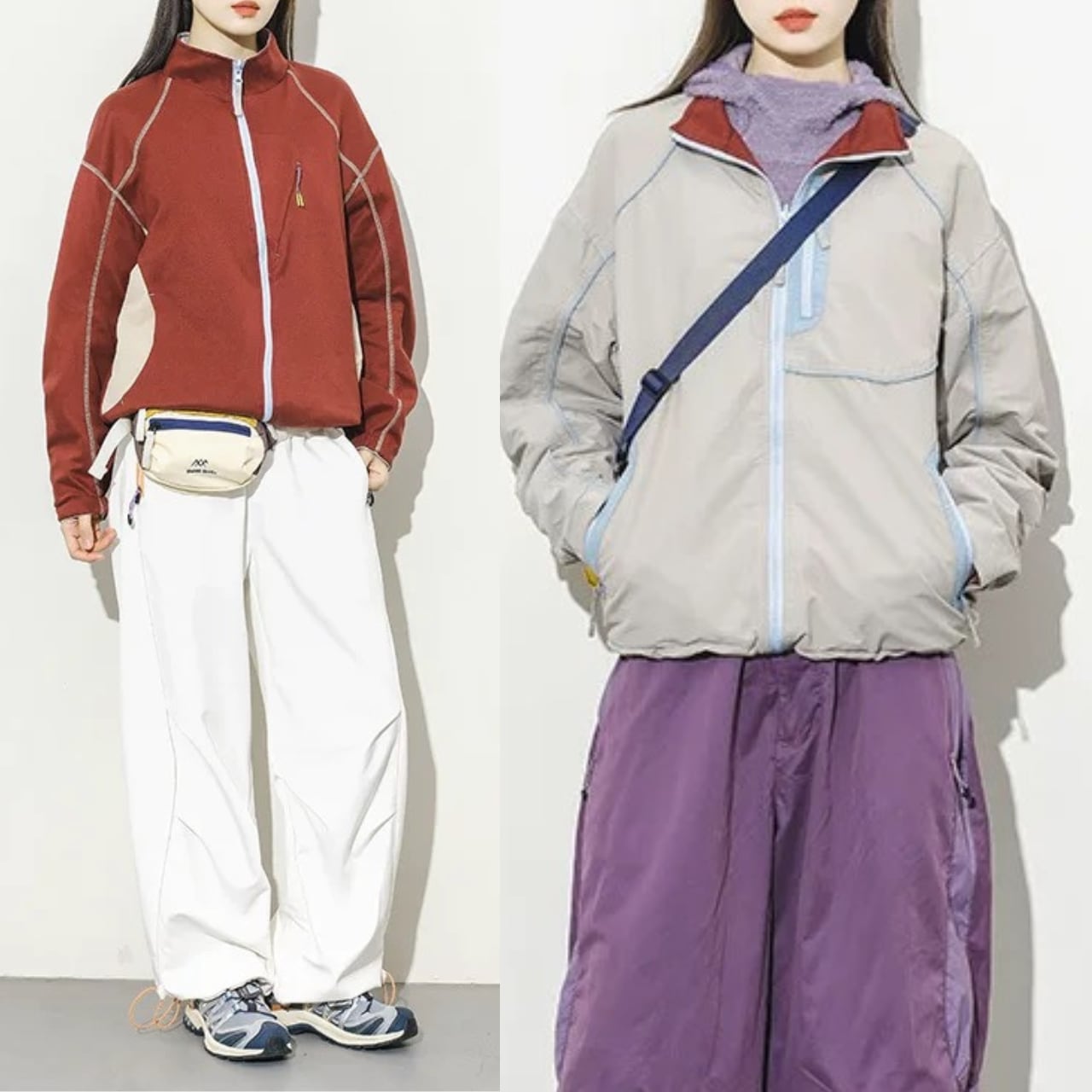 リバーシブルスタンドカラージャケット C00915