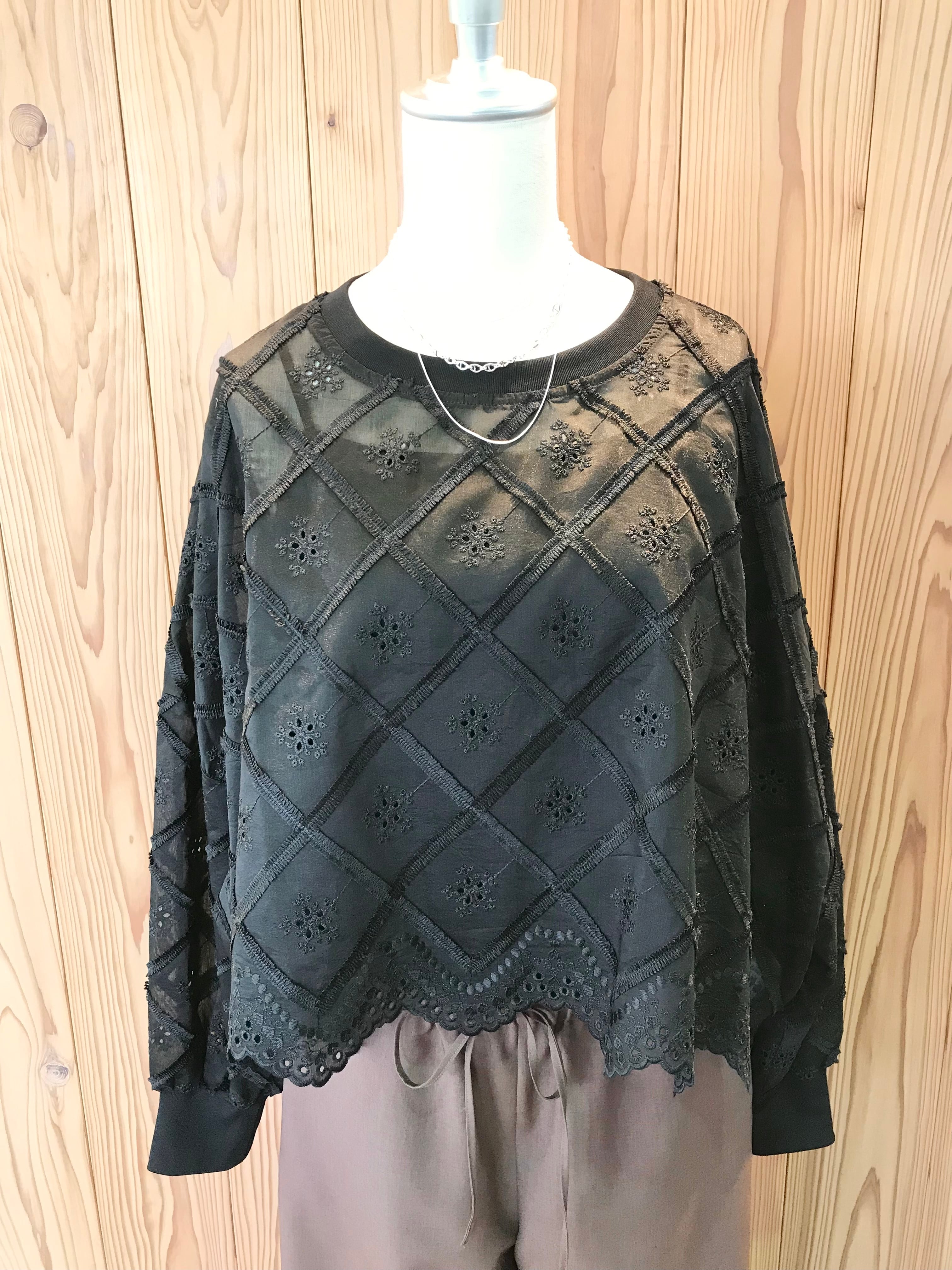 【HiROMITHiSTLE】レースワイドトップス