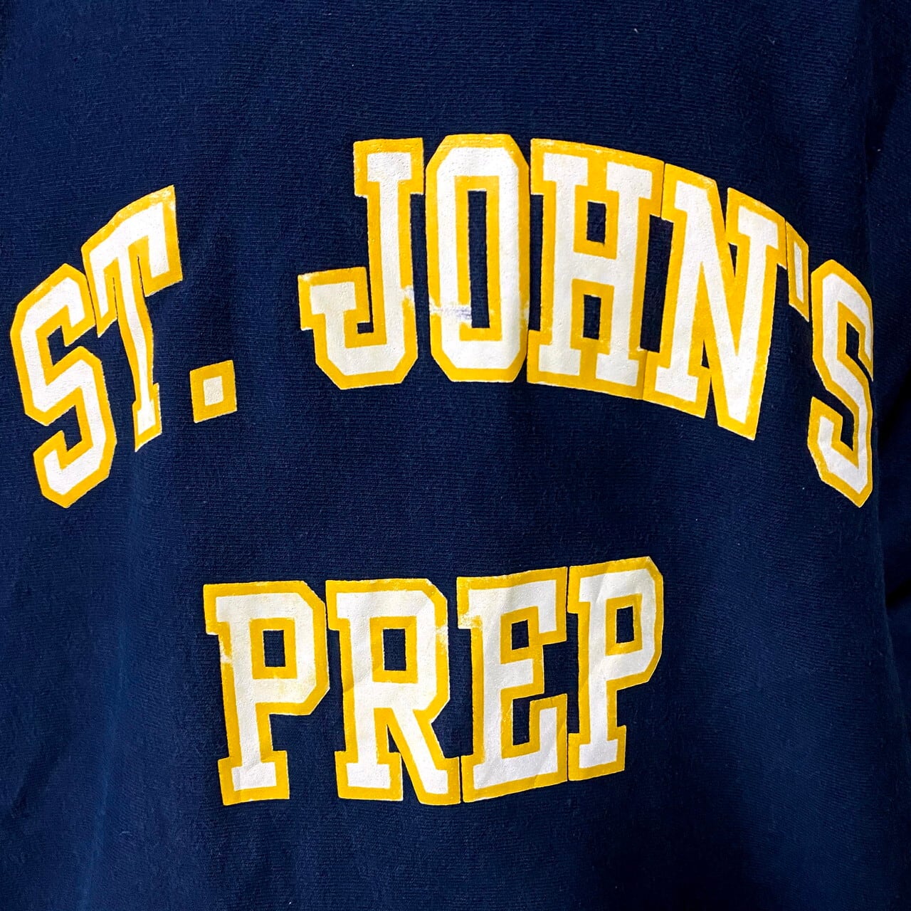 チャンピオン リバースウィーブ カレッジプリントスウェット メンズL