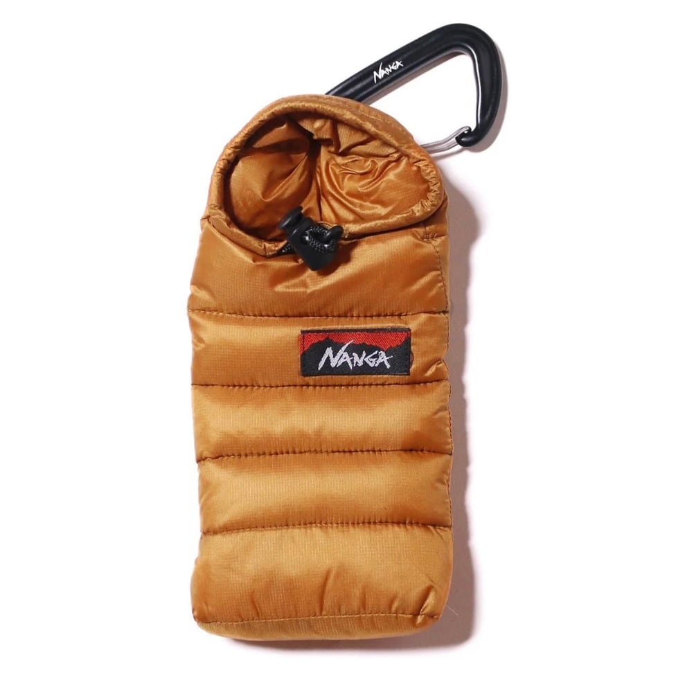 NANGA x ktmcamp スリーピングバッグ型フォンケース NANGA ナンガ MINI SLEEPING BAG PHONE CASE ミニ スリーピングバッグ