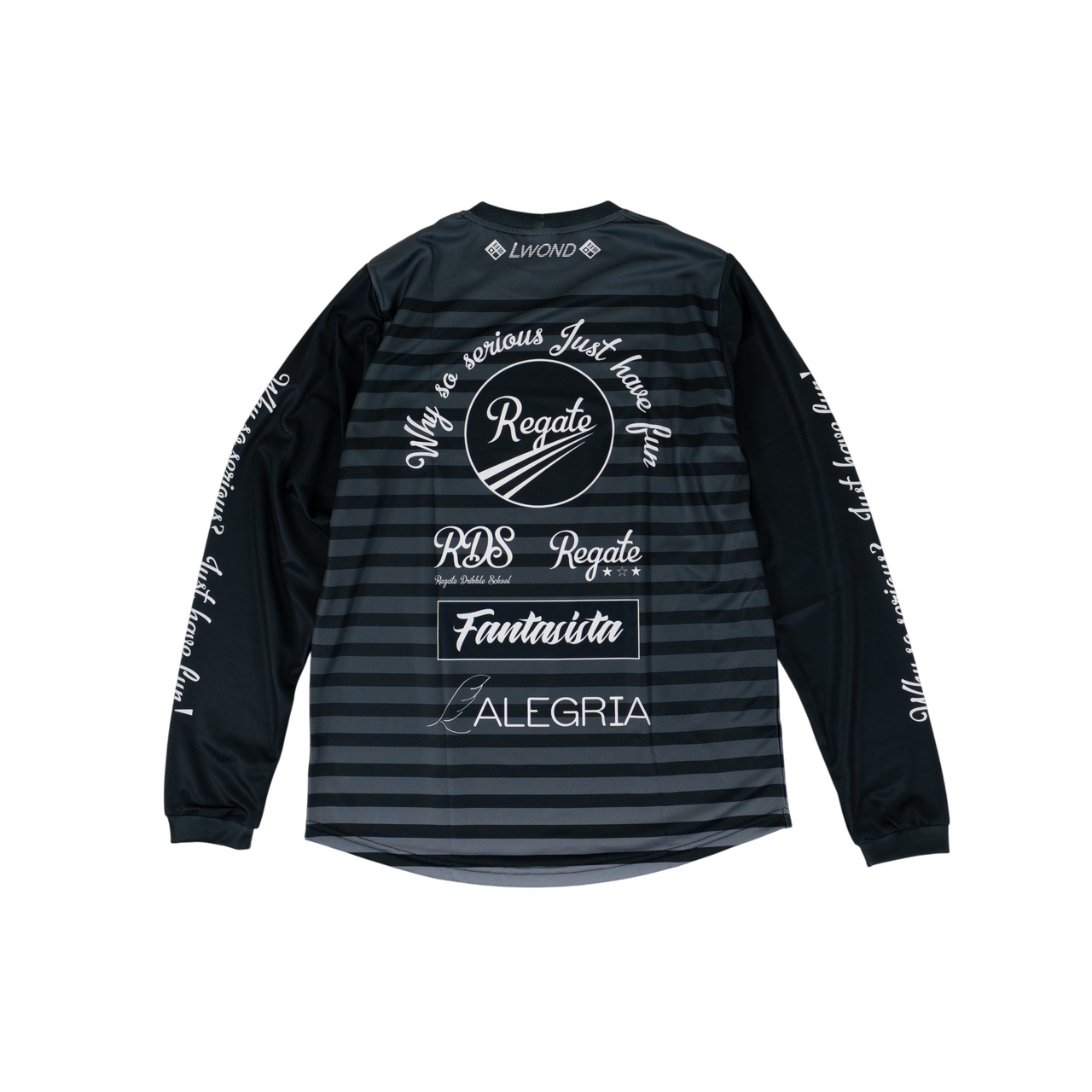 【Jr.】Regate CROWN Long pra-shirt / クラウン ロングプラシャツ(ブラック) - 2