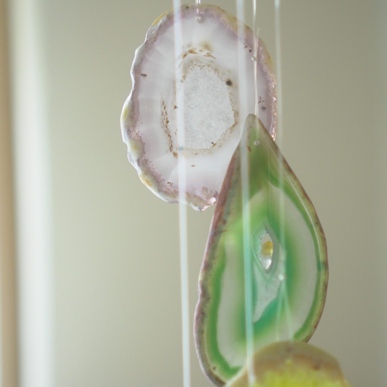 Lemon Tree - アゲートヒーリングチャイム / Agate Sun Catcher Wind Chime 667