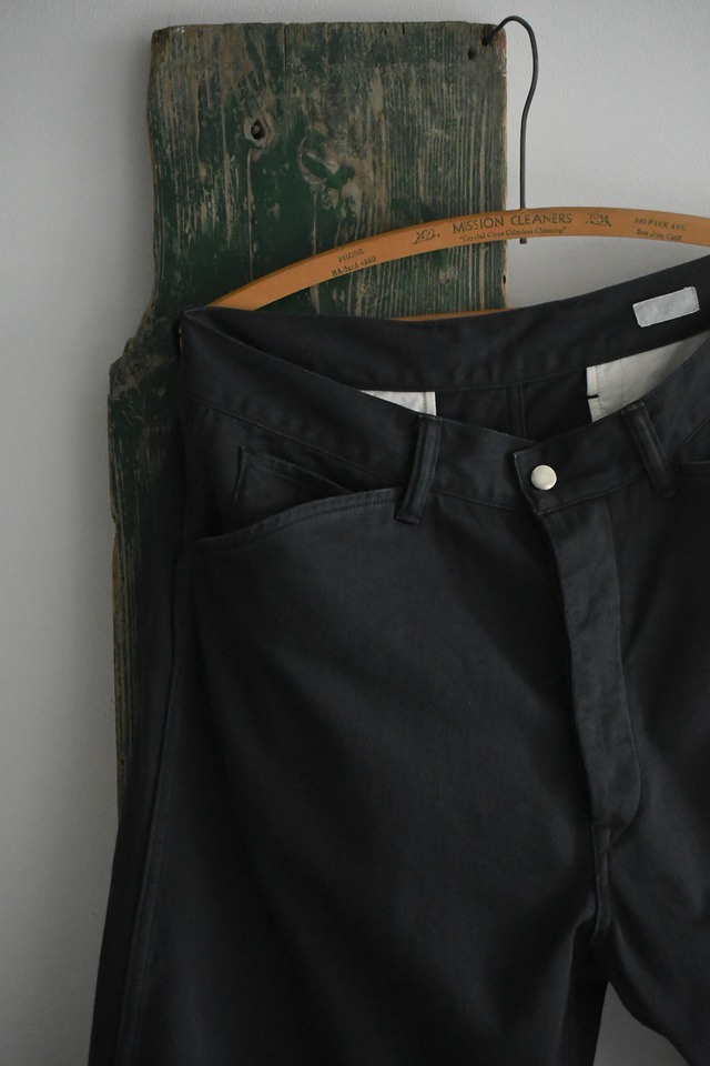 BAUTH / SATIN FLISCO PANTS (CHARCOAL)