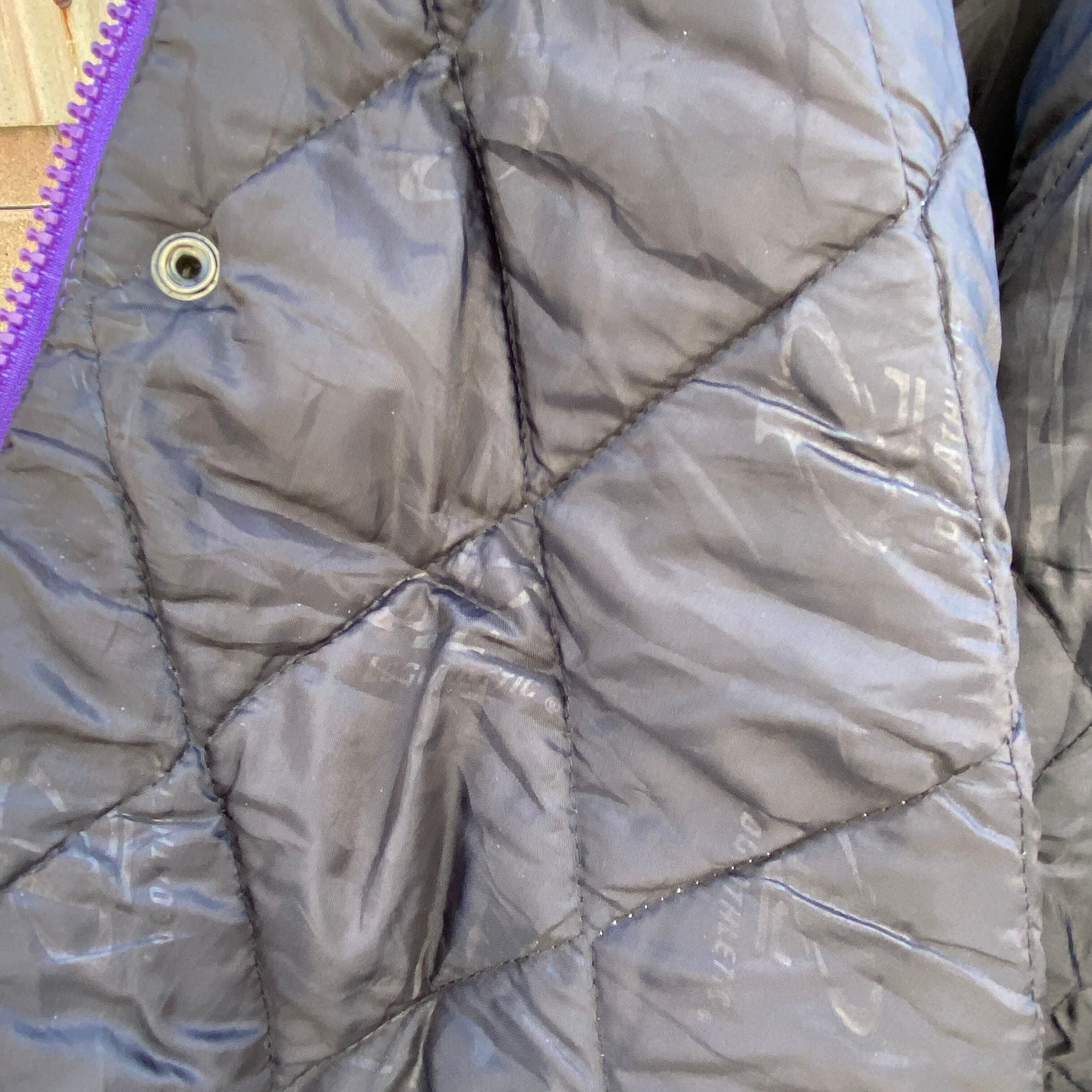 LSU ファイティング タイガース チーム 刺繍 中綿 ナイロンブルゾン