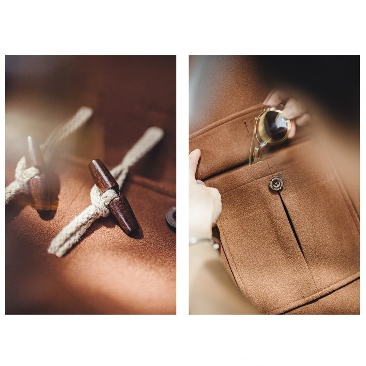 【UNISEX】College Style Duffle Coat / カレッジ スタイル ダッフル コート