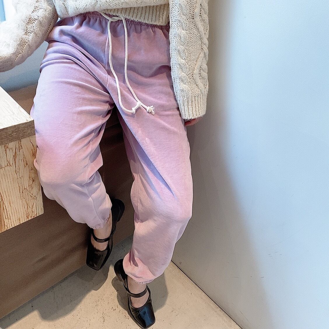 Relux sweat pants / pink (12月中旬頃発送予定)