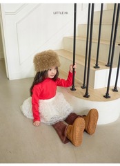 〖取寄〗韓国子供服 / 26winter / Little Hi / シャーフリルスカート / キッズ *1~2*